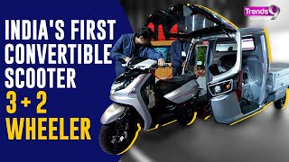 Convert Scooter Into Three Wheeler | Surge S32 Convertible | Bharat Mobility Expo 2024