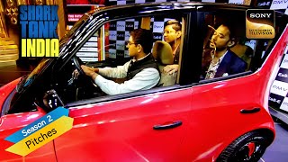 PMV की Microcar की Test Drive लगी Anupam और Peyush को Thrilling! | Shark Tank India 2 | Pitches