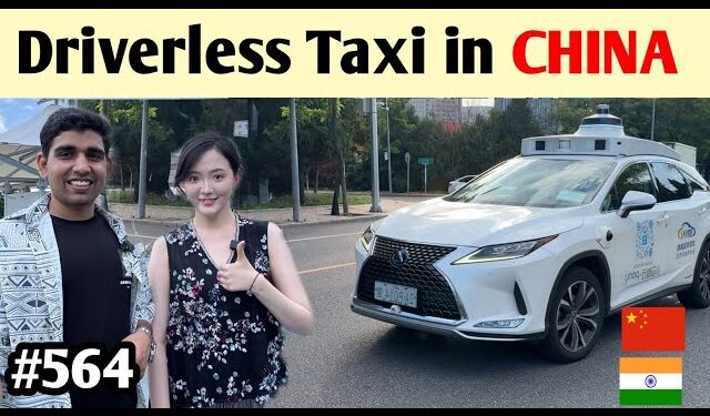 Driverless taxi China with Lulu